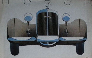 Horch 82 PS Eightcylinder Modelprogram 1937 (S0371)