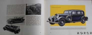 Horch 830 Eightcylinder 3 Liter Modelprogram 1933 (S0373)