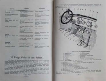 Brennabor Sechszylinder 10/45 PS Type AL Betriebsanleitung 1927 (S0444)