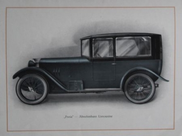 Freia Wagen 5/20 PS Sport Modelprogram 1924 (S0592)