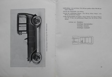 Puch Alpenwagen 6/20 PS Type XII Modelprogram 1919 (S0601)