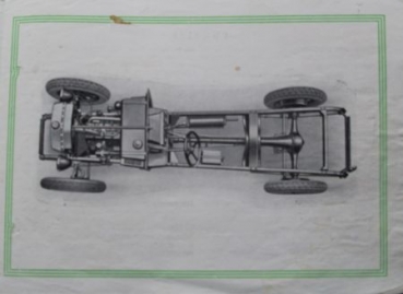 D-Wagen 5/20 PS Touringcar Modelprogram 1925 (S0630)