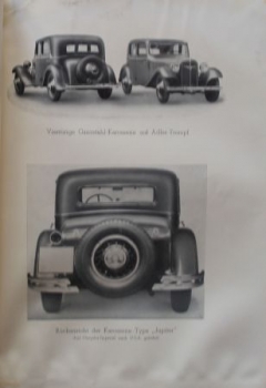 Ambi-Budd Carosseries "Die moderne Karosseriefabrik" Modelprogram 1933 (S0632)