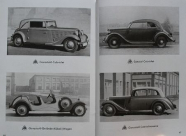 Ambi-Budd Carosseries Modelprogram 1937 (S0635)
