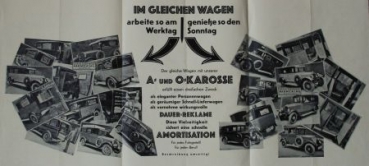 Harmening Carosseries Sedan Modelprogram 1928 (S0643)