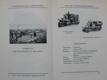 Elite Electromobiles "Das elektrische Pferd" Modelprogram 1922 (S0654)