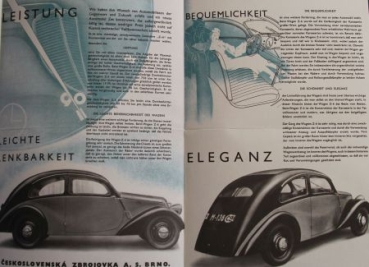 Zbrojovka Z 6 "Der neue Zet-Wagen" Modelprogram 1935 (S0657)