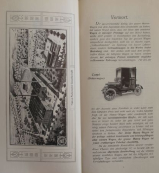 Hansa Cars Modelprogram 1908 (S0658)