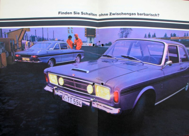Preview: Ford Taunus Formel RS Modellprogramm 1967 Automobilprospekt (11089)