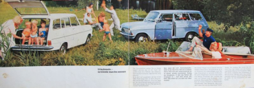 Preview: Opel Kadett Car A Van 1000 Modellprogramm 1963 Automobilprospekt (11087)