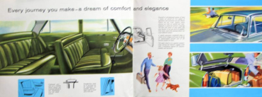 Preview: Morris Oxford V Modellprogramm 1959 Automobilprospekt (11085)