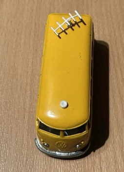 Preview: Siku Volkswagen T1 Transporter "Deutsche Bundespost" V211 Metallmodell 1965 (11109)