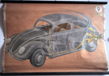 Preview: Volkswagen KdF Wagen 1939 Heating Abeking-Originalposter (7225)
