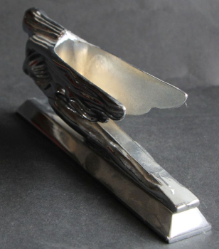 Preview: Cadillac 60 Kühlerfigur "Flowing Wings" 1939 Metall verchromt (11111)