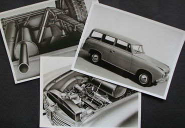 Goliath GP 700 Kombiwagen 1956 three Factoryphotos (10509)