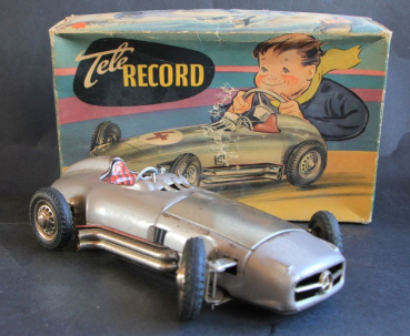 JNF Neuhiel Mercedes-Benz Monoposto Tele-Record 1955 Tinmodel with batteriedrive (3776)