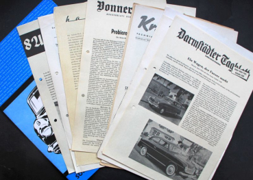 Goliath Modelprogram 1959 seventeen Carbrochure Specialprints (10570)