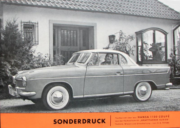 Goliath GP 700 Coupe Modelprogram 1955 Carbrochure (10566)