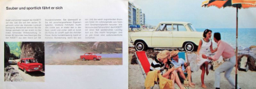 Opel Kadett A Modellprogramm 1964 Automobilprospekt (10559)