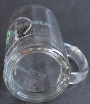 Werder Bremen Beer Mug 2005 "Erfolge" 0,5 Litre Glas (10562)
