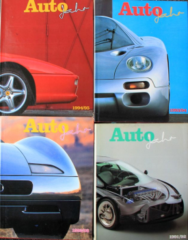 Guichard "Auto-Jahr" Automobile-Yearbook 1991-2006 thirdteen editions (8733)