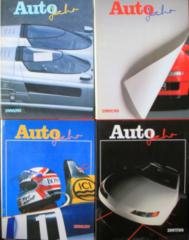 Guichard "Auto-Jahr" Automobile-Yearbook 1980-1992 twelve editions (2191)