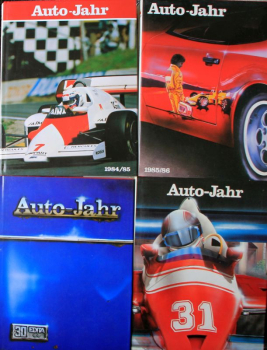 Guichard "Auto-Jahr" Automobile-Yearbook 1980-1992 twelve editions (2191)