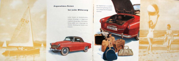 Skoda Felicia Cabriolet Modellprogramm 1959 Automobilprospekt (10591)