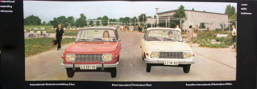 Wartburg 1000 Modellprogramm 1966 "Der neue Wartburg" Automobilprospekt (1463)