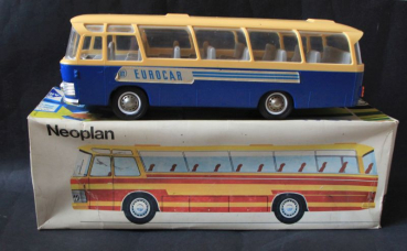 Rex Neoplan Auwärter Fernreisebus 1965 Plastikmodell in Originalkarton (2072)