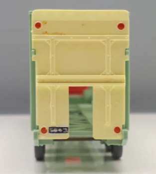 Siku Henschel Auto-Transporter mit Zugmaschine "Strüver" V100 Plastikmodell 1959 (8619)