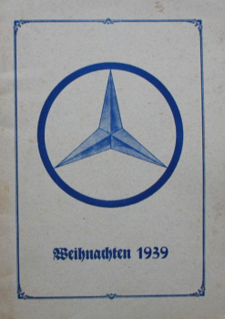 Mercedes-Benz Werk 90 Berlin Weihnachtsfestschrift 1939 (10609)