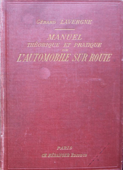 Lavergne "Manuel l'Automobile sur Route" Fahrzeugtechnik 1900 (10603)