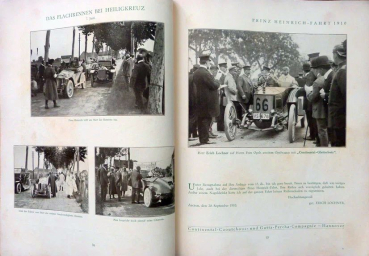 Continental Tires "Prinz Heinrich Fahrt 1910" Automobile-Motorracing 1910 (7153)