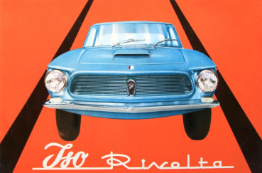 ISO Rivolta 300 Modelprogram 1962 Carbrochure (1605)