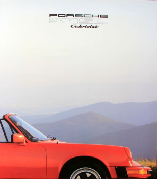 Porsche 911 SC Cabriolet Modelprogram 1983 Carbrochure (10666)