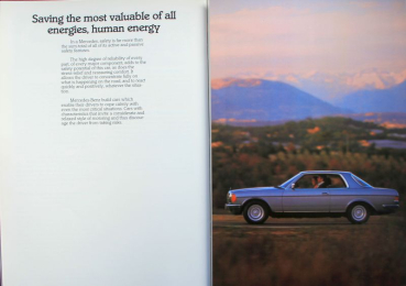 Mercedes-Benz 230 CE - 280 CE Modelprogram 1983 Carbrochure (10657)
