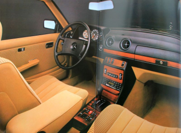Mercedes-Benz 230 CE - 280 CE Modelprogram 1983 Carbrochure (10657)