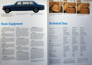 Mercedes-Benz 240 D - 300 D 8-Seater Modelprogram 1983 Carbrochure (10660)