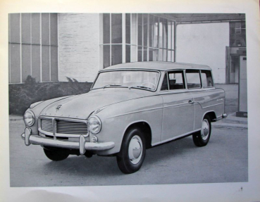 Goliath Modelprogram 1956 "For discriminating Americans" Carbrochure (10656)