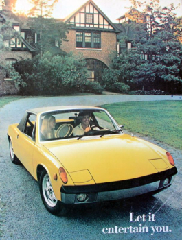 Porsche 914 Modelprogram 1973 Carbrochure (10665)