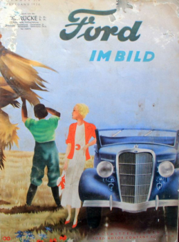 "Ford im Bild" Ford-Factorymagazine 1936 (10620)