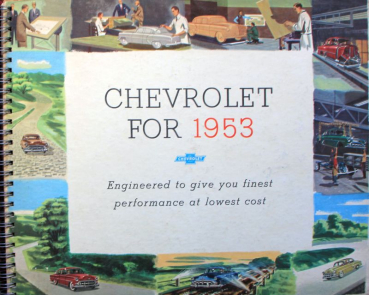 Chevrolet Modelprogram 1953 Dealer-Carcatalog (10621)