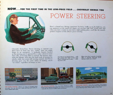 Preview: Chevrolet Modelprogram 1953 Dealer-Carcatalog (10621)