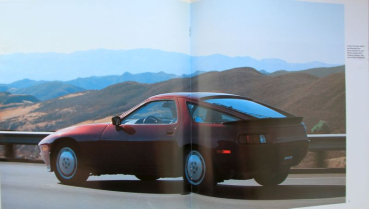 Porsche 928 S Modelprogram 1984 Carbrochure (6496)