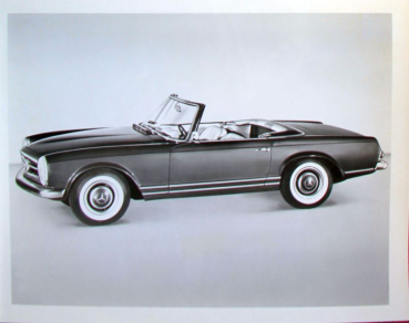 Mercedes-Benz 230 SL Pagode 1963 Pressefoto (10731)