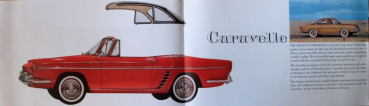 Renault Modellprogramm 1961 Automobilprospekt (10625)