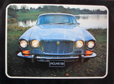 Jaguar XJ 6 Modelprogram 1973 Carbrochure (10626)