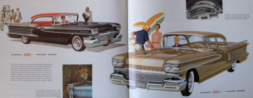 Oldsmobile Modelprogram 1958 Carbrochure (10631)