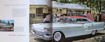 Oldsmobile Modelprogram 1958 Carbrochure (10631)